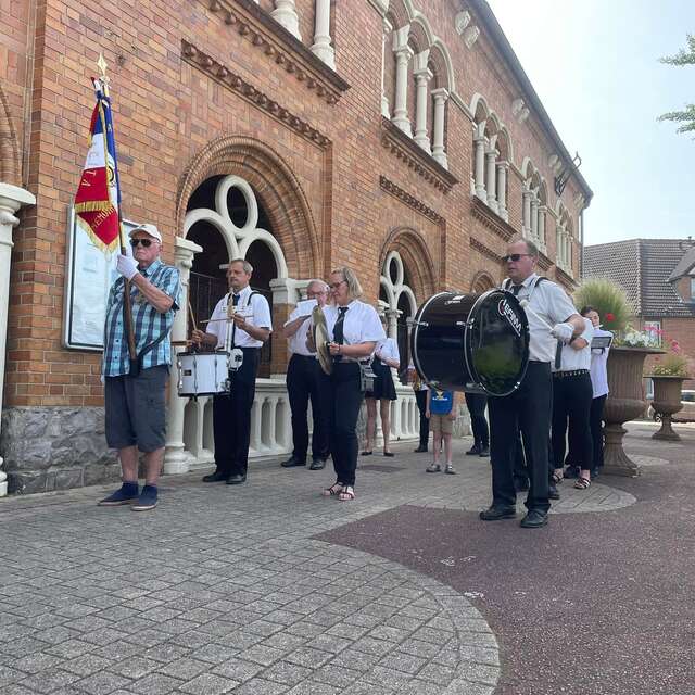 Festivités du 14 juillet à Courchelettes