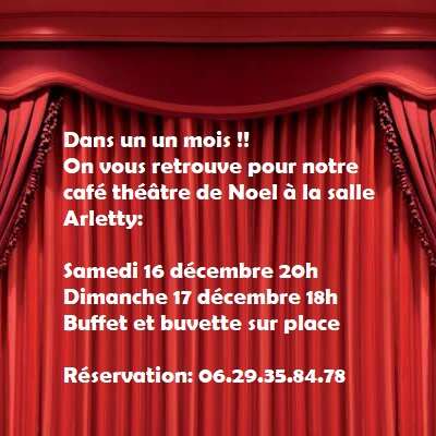 Café Théâtre de Noel