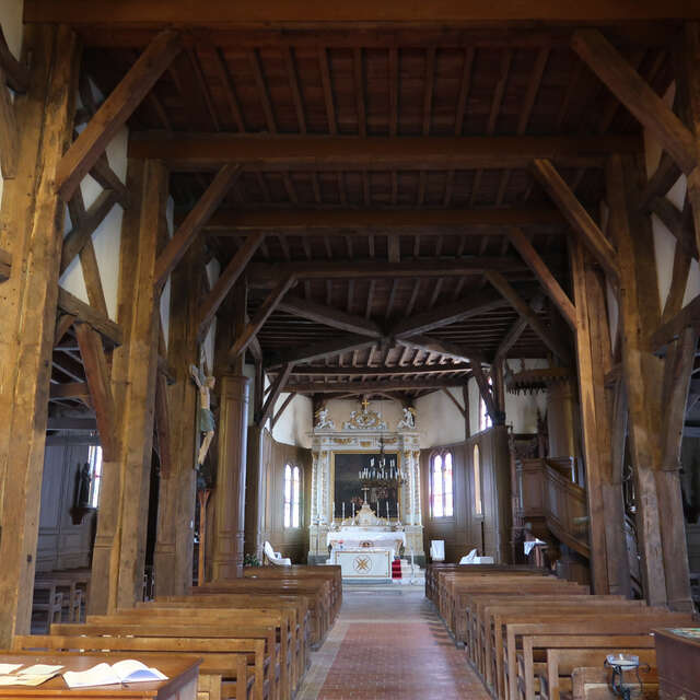 Circuit des églises à pans de bois et vitraux du XVIe siècle