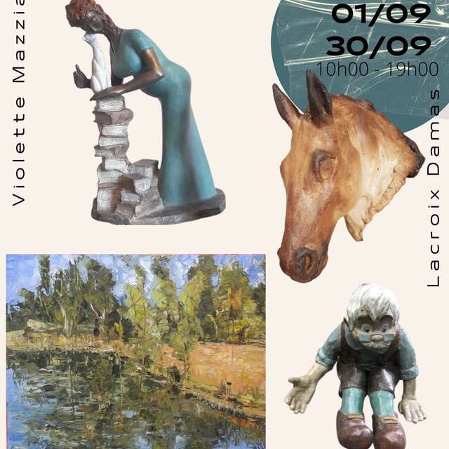 Exposition de sculptures et peintures