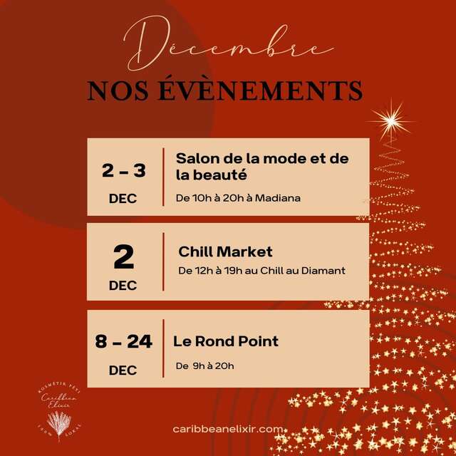 Programme de Décembre (Caribbean Elixir)
