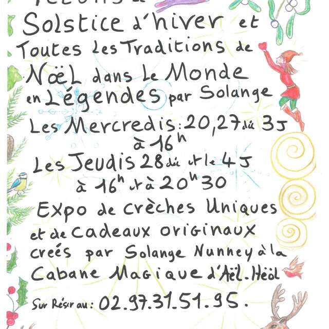 Fêtons le Solstice d'hiver et toutes les traditions de Noel en légendes