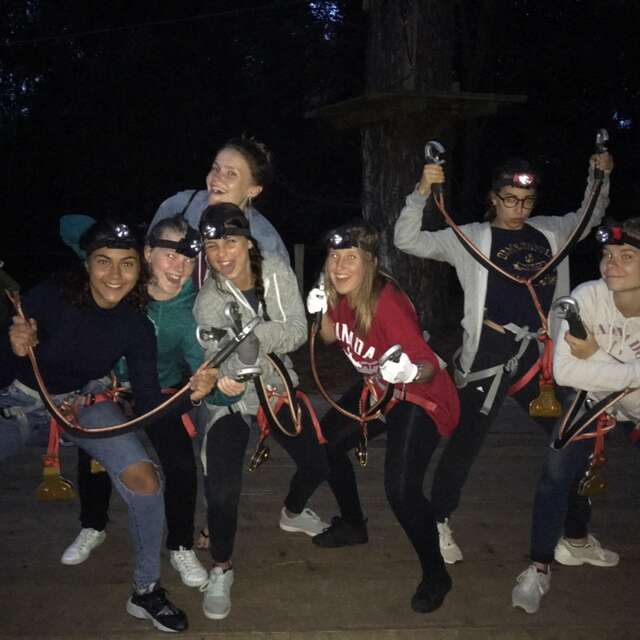 Belle Ile Aventure : Nocturne au parc accrobranche