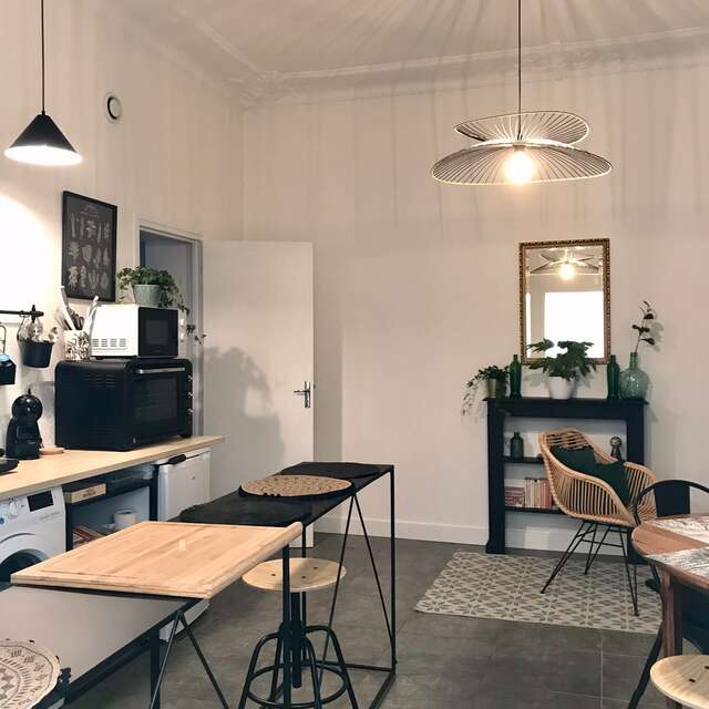 Appartement d'hôtes - Vert fougère