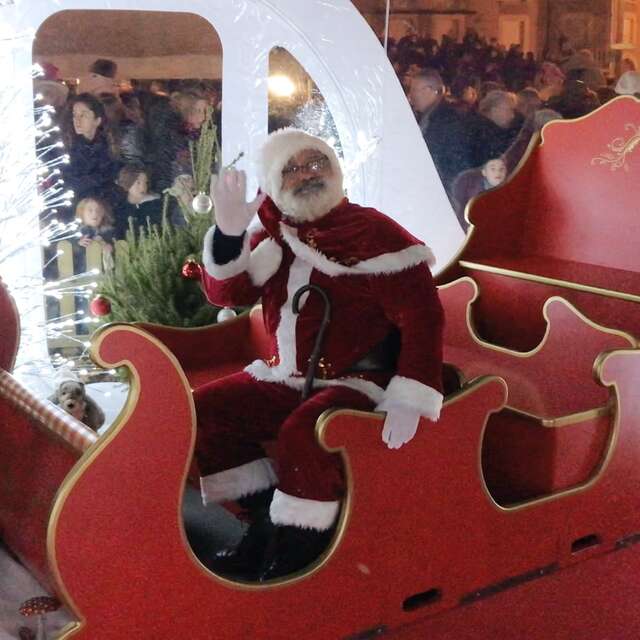 Les rendez-vous du père Noël dans la ville