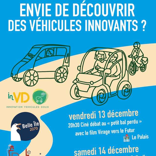 Mobilités durables et véhicules intermédiaires : une solution pour Belle-Ile ? Démonstration de véhicules & soirée projection - débat