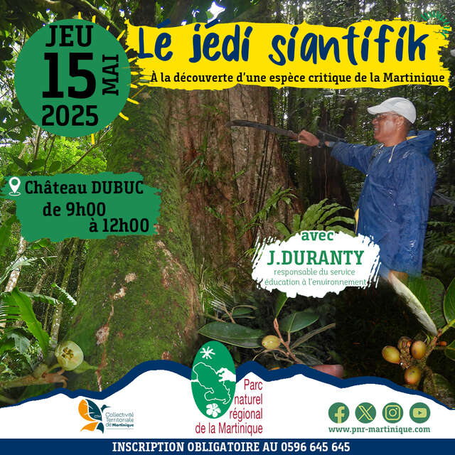 Lé Jédi siantifik - Conservation d'une espèce critique (PNRM)