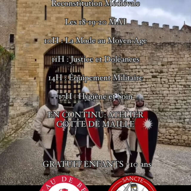 Reconstitution historique - Château de beynac