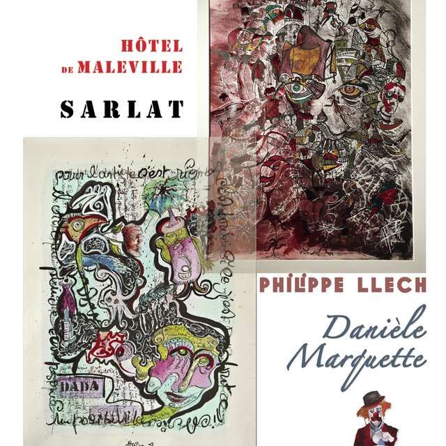 Exposition Philippe LLECH / Daniele MARQUETTE