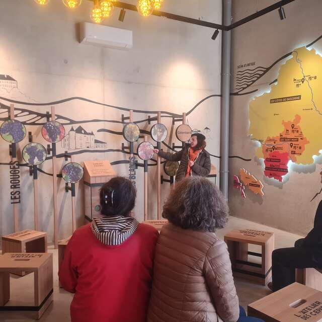 VISITE DU CHAI "L'ATELIER DES CEPAGES"