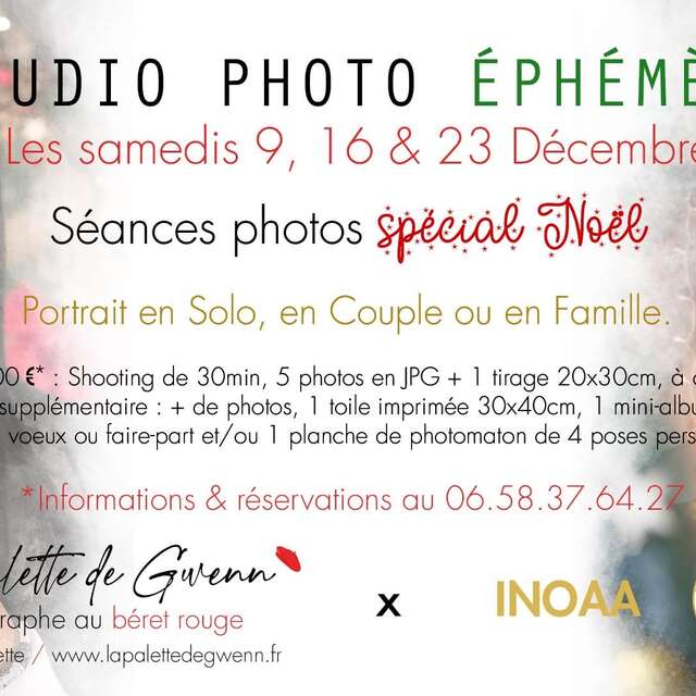 Studio photo éphémère