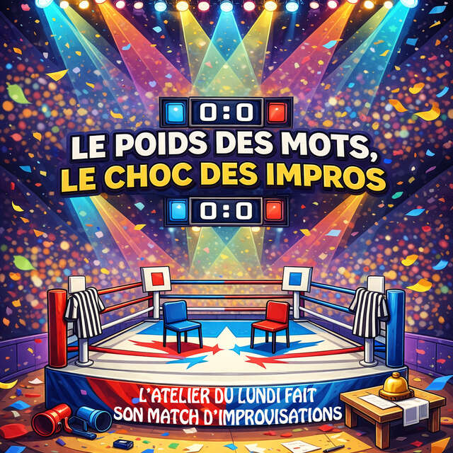 Théâtre de poche : "Le poids des mots, le choc des impros"