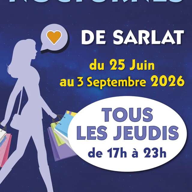 Marché nocturne de Sarlat