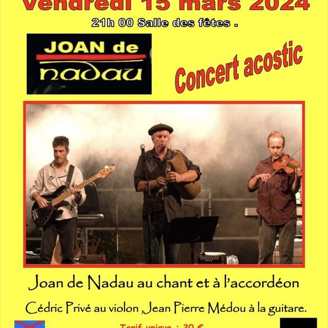 Concert Joan de Nadau