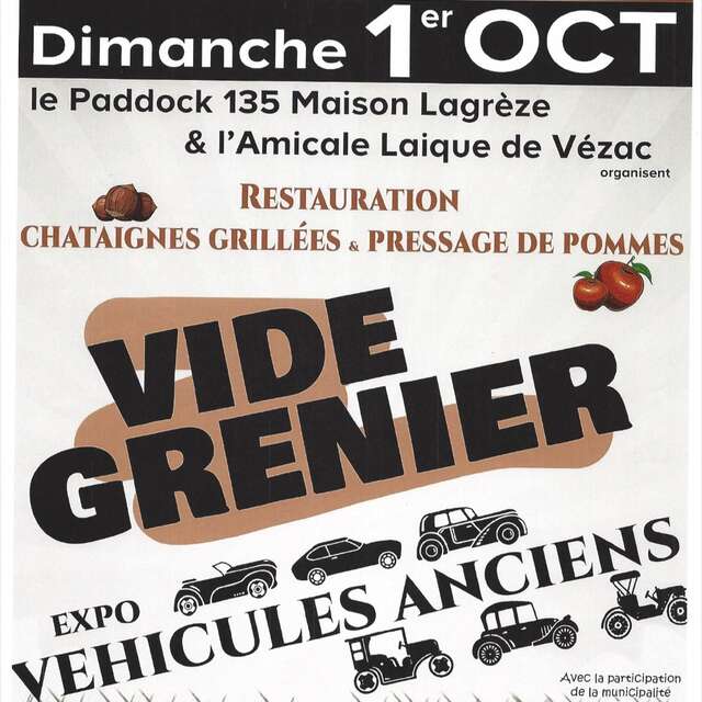 Vide grenier Vézac