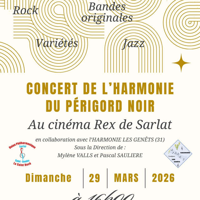 Concert de l'Harmonie du Périgord Noir