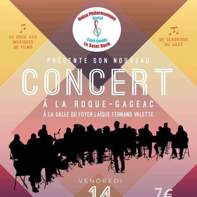 🎵 Concert de l’UPSTR à La Roque-Gageac