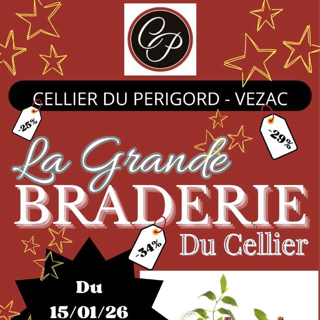 Grande braderie du Céllier du Périgord