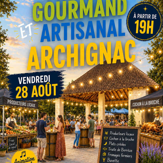 Marché gourmand et artisanal