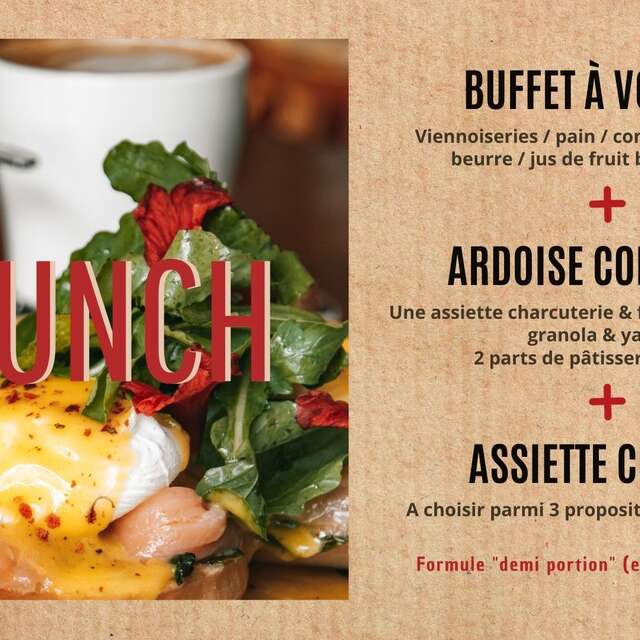 Brunch au Trait d'Union