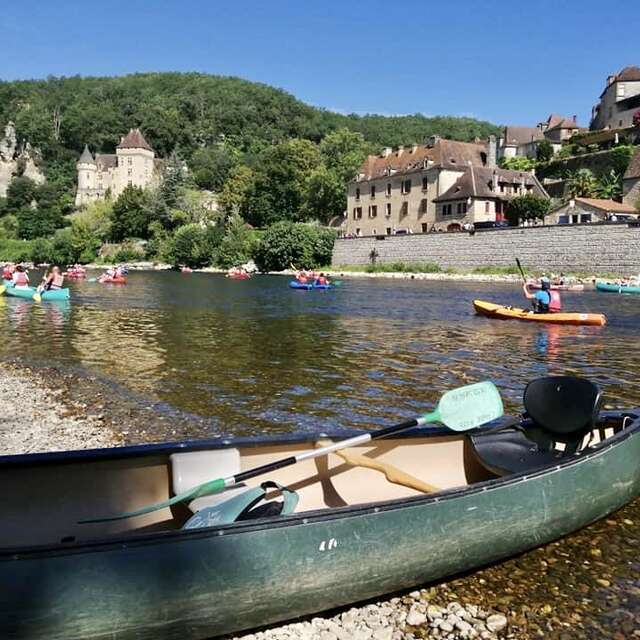 Canoës du Camping Le Rocher de la Cave