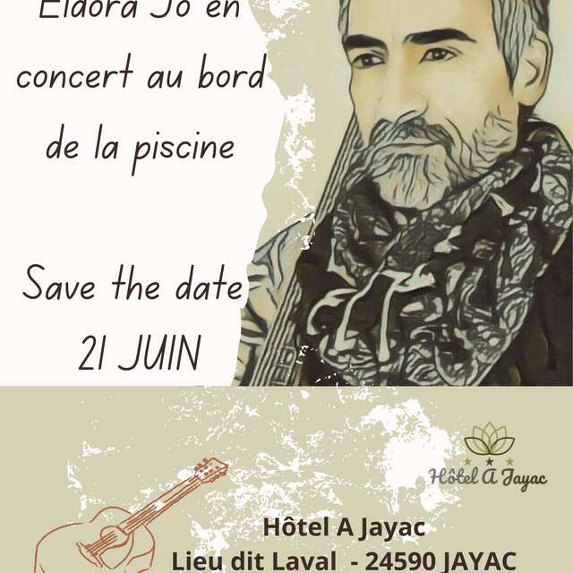 Eldorado Jo en concert à l'Hotel à Jayac