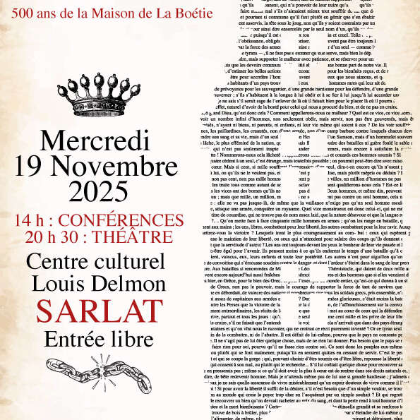 De la pierre à l'idée - 500 ans de la Maison de la Boétie