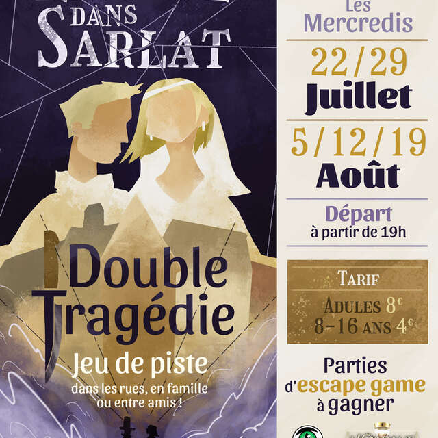 Une Enquête dans Sarlat : "Double Tragédie"
