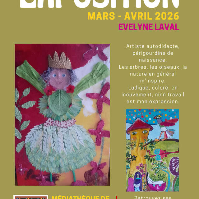 Exposition d’Evelyne Laval