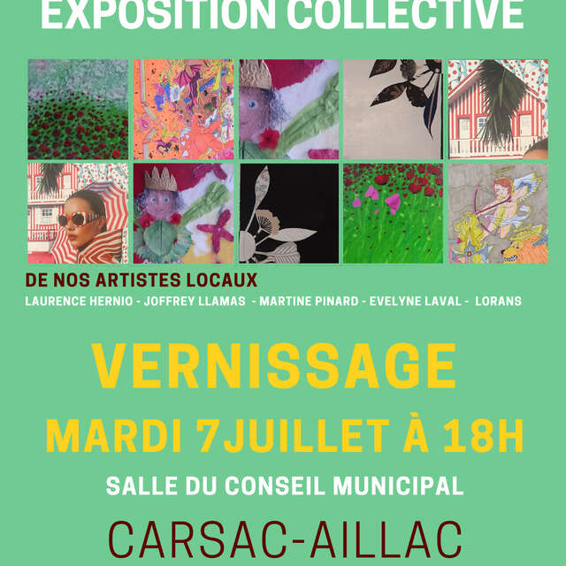 Exposition collective à Carsac-Aillac