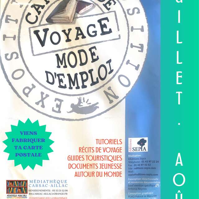 Exposition carnet de voyage
