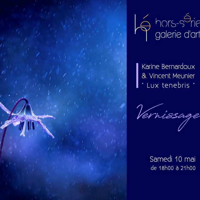 HORS SERIE - Vernissage expo photo "LUX TENEBRIS" par Karine Bernardoux et Vincent Meunier