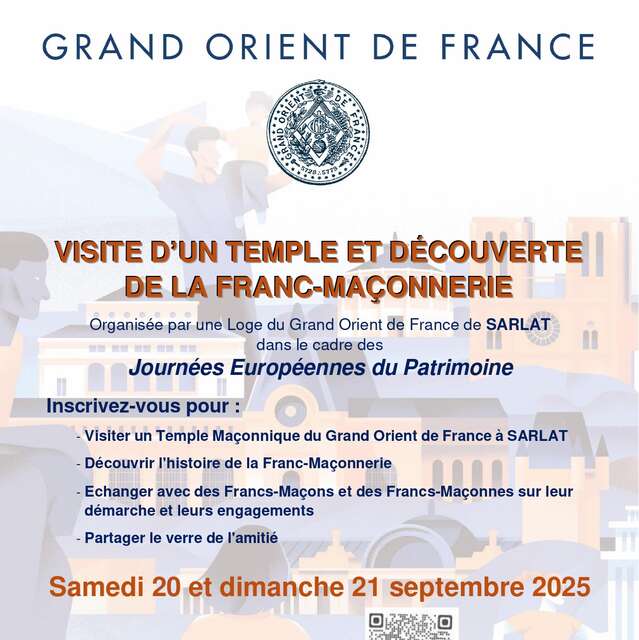 Journées du Patrimoine : Visite du temple maçonnique de Sarlat