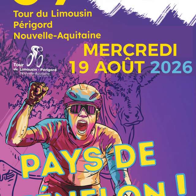 Tour du Limousin 2026 – Départ de la 2e étape à Salignac-Eyvigues