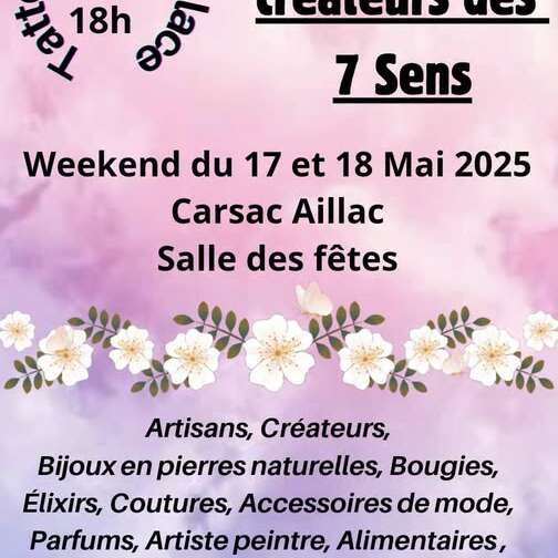 Salon artisans, créateurs des 7 sens à Carsac