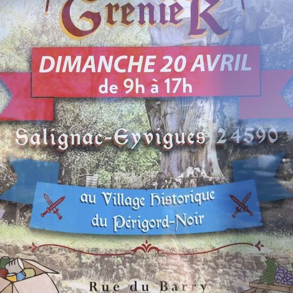 Vide-grenier à Salignac - Village Historique du Périgord Noir