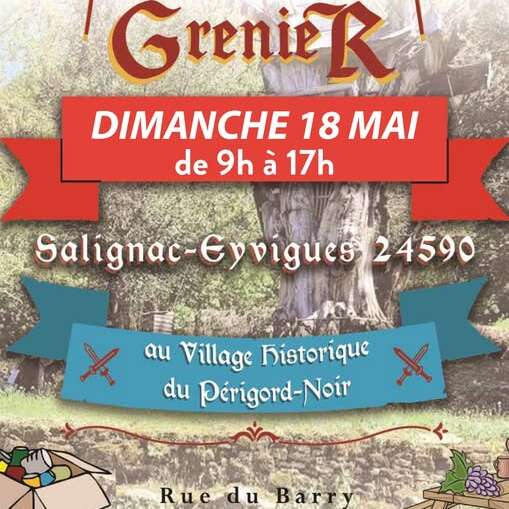 Vide-grenier à Salignac - Village Historique du Périgord Noir