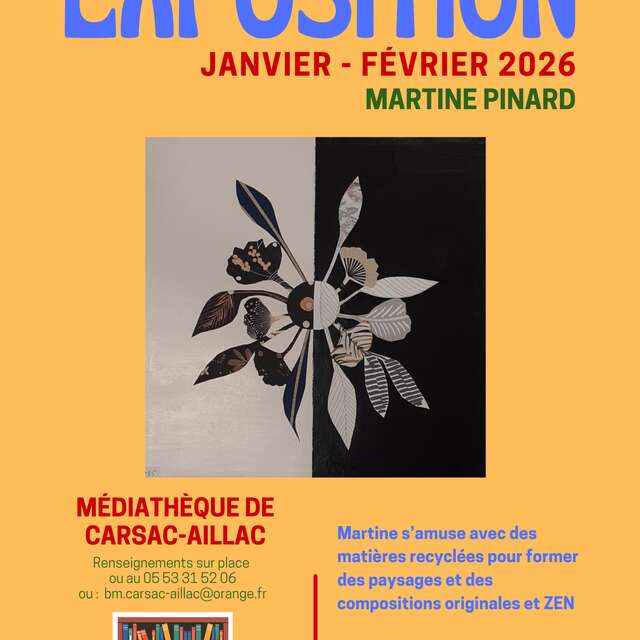 Exposition – Martine Pinard