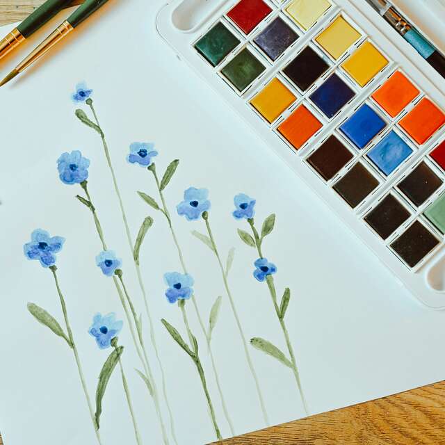 Exposition de portraits de plantes