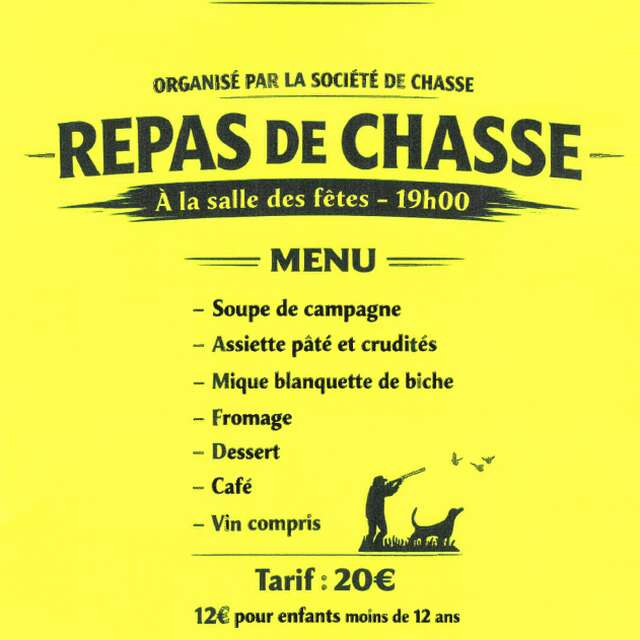 Repas de chasse - Carlux