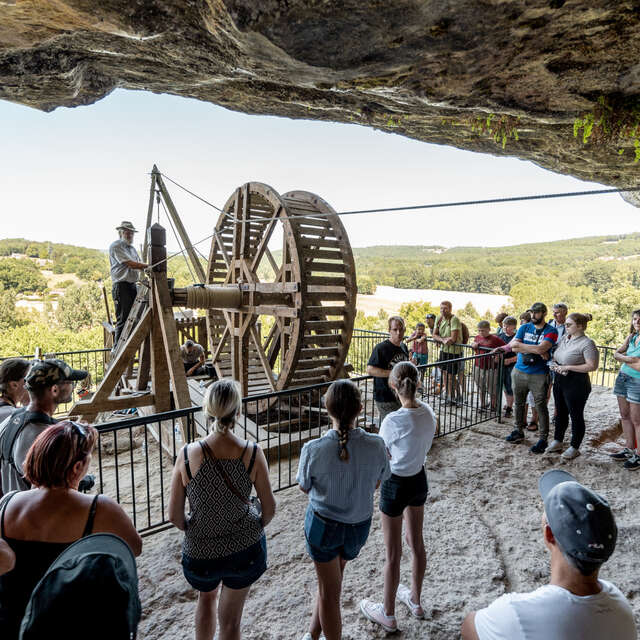 Les vacances de printemps à la Roque Saint-Christophe