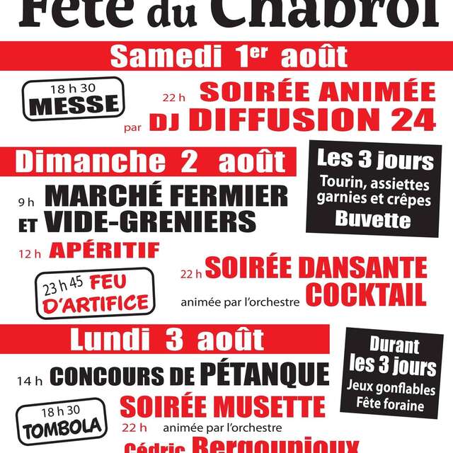 FÊTE DU CHABROL