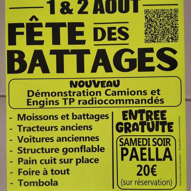 FÊTE DES BATTAGES