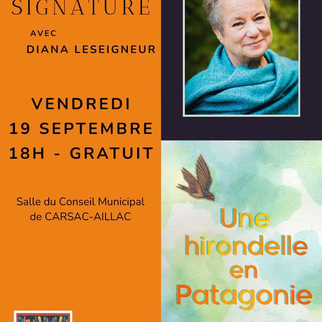 Rencontre signature avec Diana Leseigneur