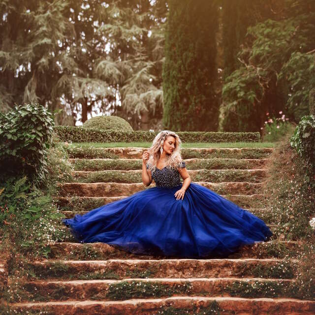 Châteaux en fête - Journée shooting photo Princesse à Eyrignac