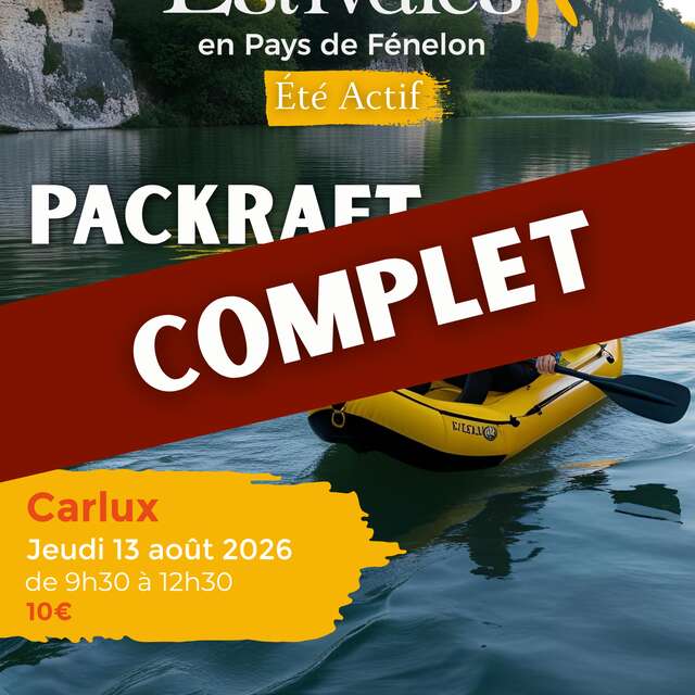 ÉTÉ ACTIF : Pack Raft à Carlux [COMPLET]