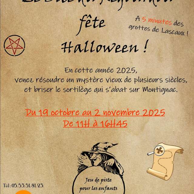 Le Site du Régourdou fête Halloween