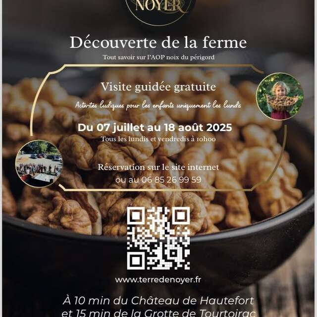 Visite ferme "Terre de Noyer"