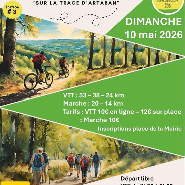 Rando VTT & marche Salignac-Eyvigues