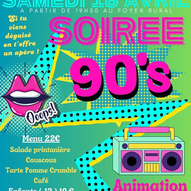 Soirée 90'